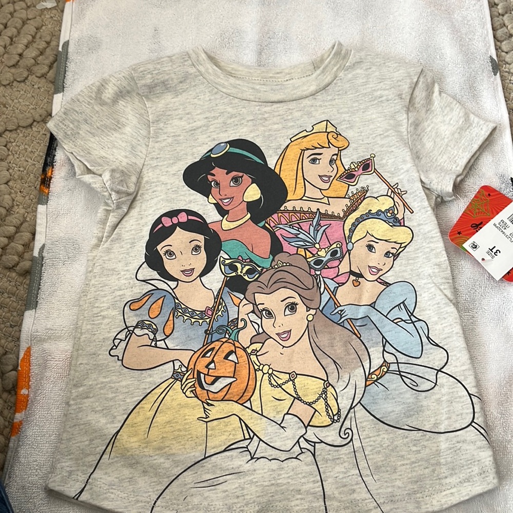 Disney princess Halloween masquerade tee